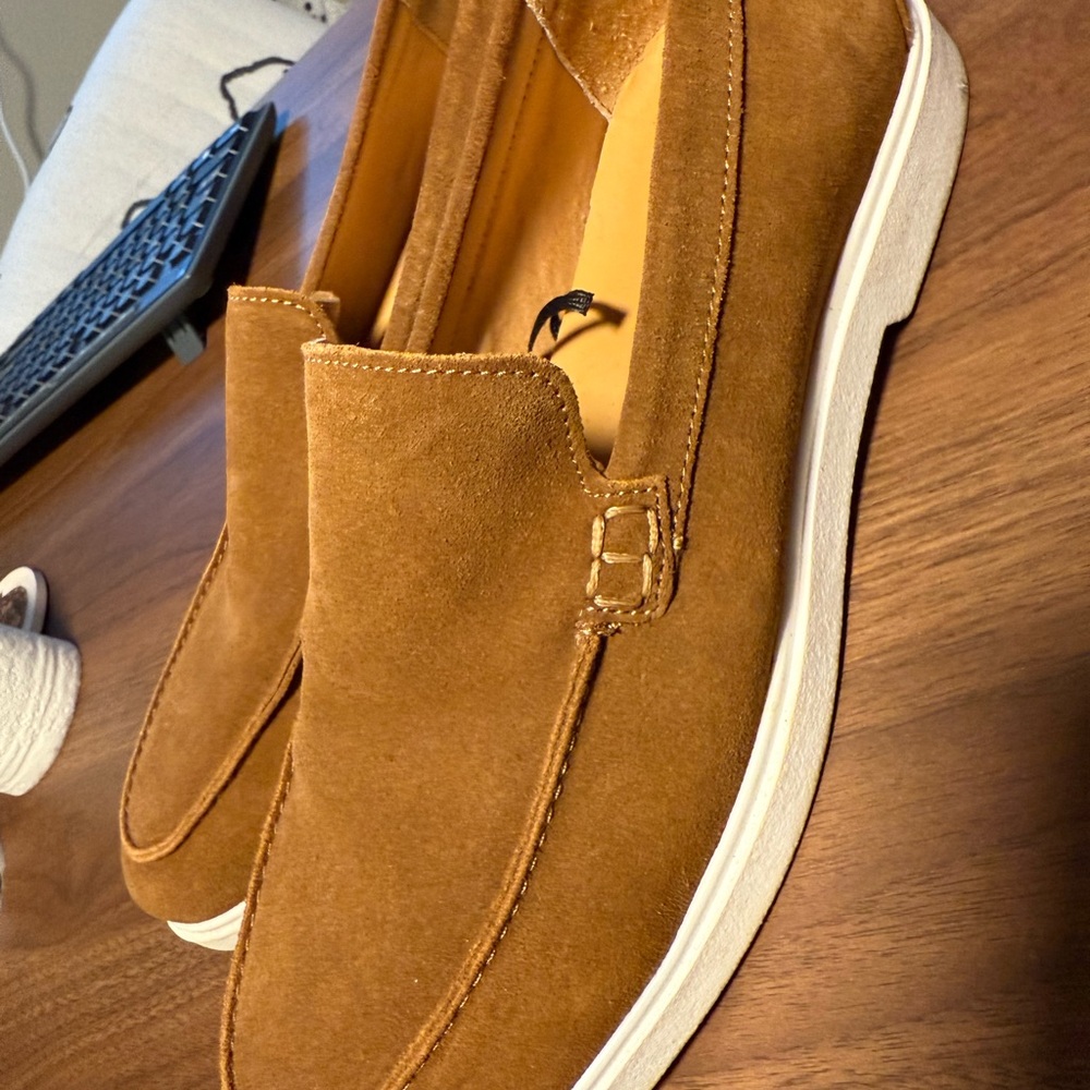 Men's Tan Loafers